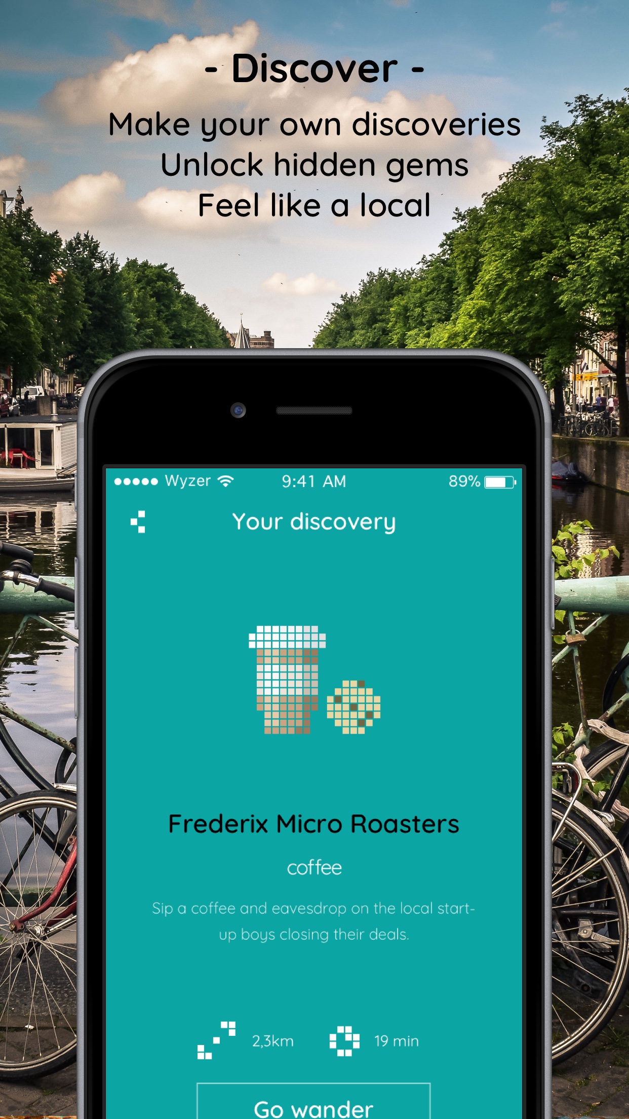 Design Wander app 2
